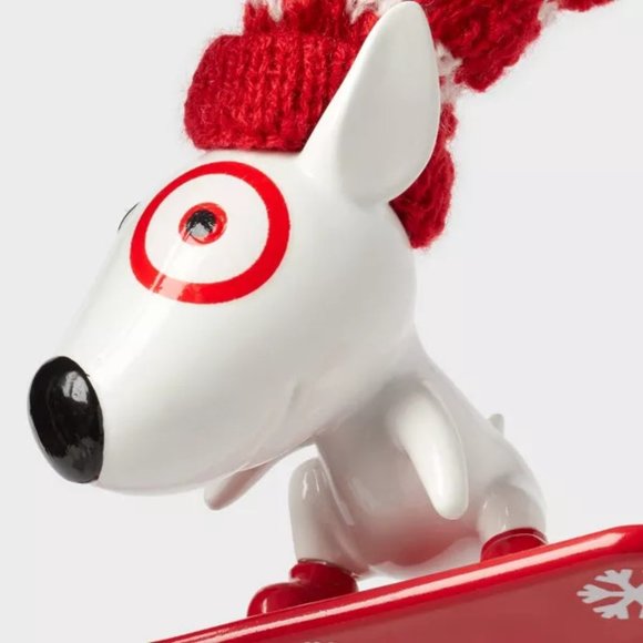 Target Bullseye Riding Snowboard Ornament Wonderland 2023 - Picture 3 of 3
